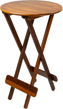 60 round folding bistro