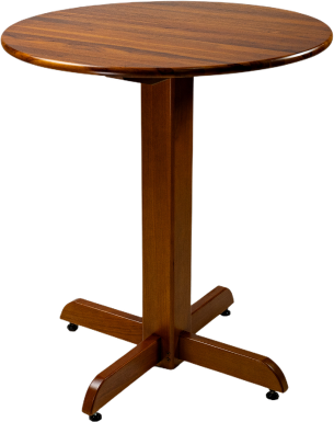 Round table 0.60 with central leg