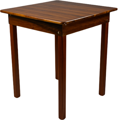 Fixed Wooden Table 70x70